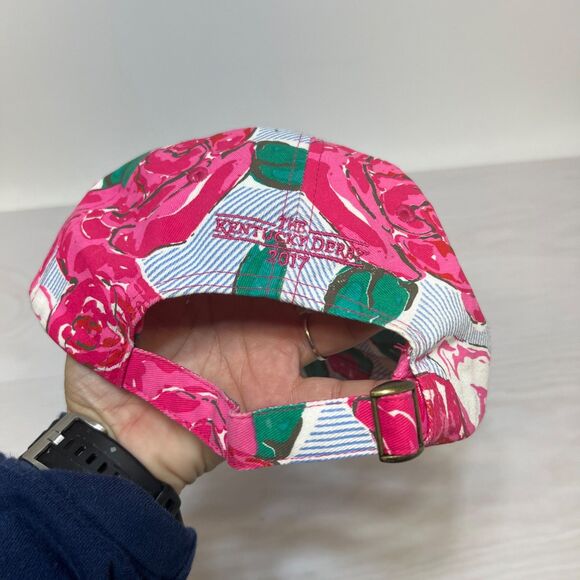 Vineyard Vines Kentucky Derby Rose Hat Colorful All Over Print main image 8